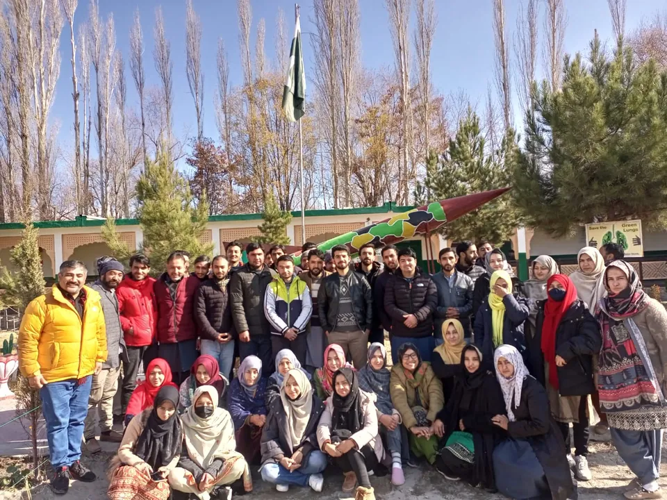 A large group of Tech Fellows after training in Gilgit-Baltistan